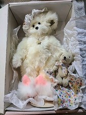 VTG Ltd.ed 2pc Set of Annette Funicello Collectible Bear Company Teddy Bears NIB