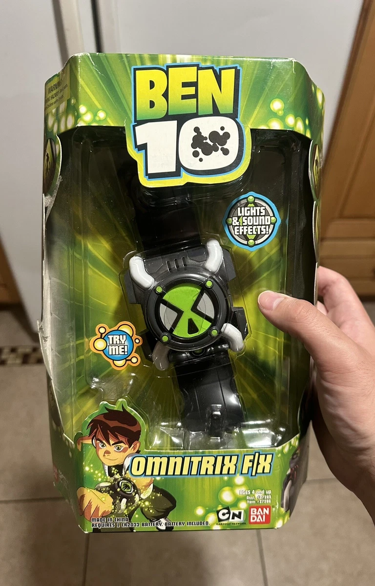 Original BEN 10 OMNITRIX FX WATCH 2005 - Bandai Unopened Packaging  45557946210