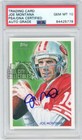 Joe Montana 2009 Topps National Chicle Autographed Card #C46- PSA/DNA Gem MT 10