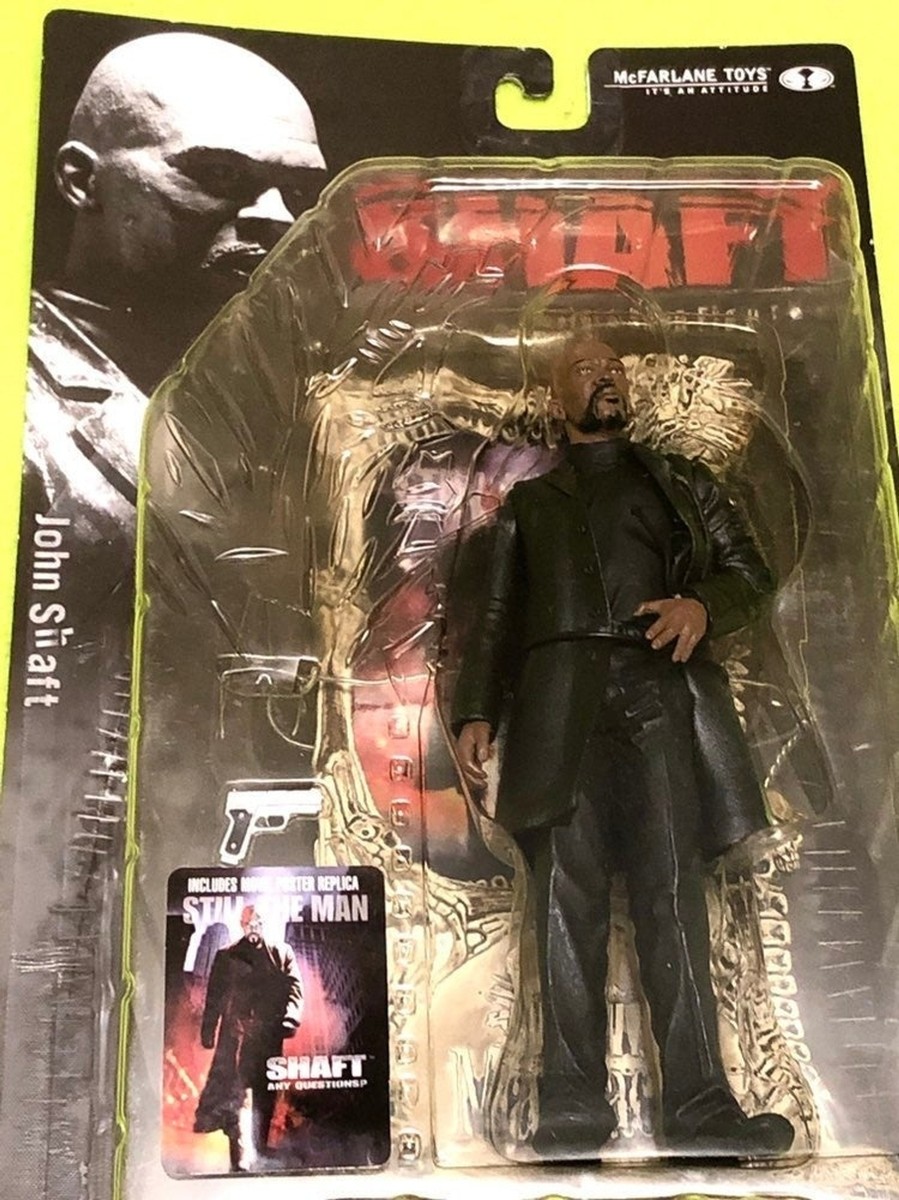John Shaft Movie Maniacs 3 Feature Film McFarlane Action Figure