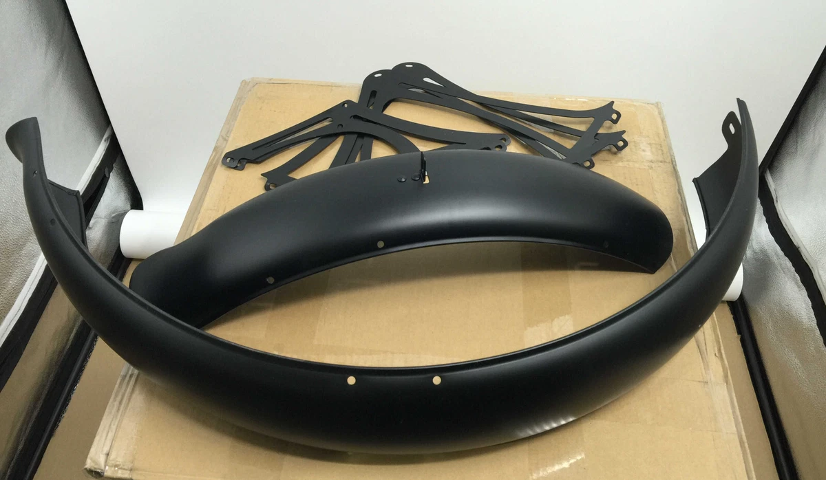 Matte black cheap bike fenders