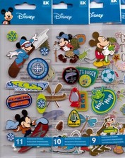 DISNEY MICKEY  MINNIE MOUSE variety stickers  Dimensional U PICK CUTE 