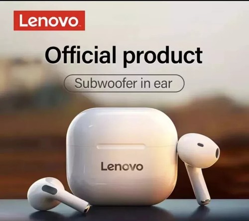 Lenovo LP40 TWS Earphones Bluetooth 5.0 Air Pods Wireless Headphones | FREE P& P - Picture 3 of 5