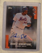 2018 Topps on Demand Dominic Smith Autographed Rookie Sensations Card #2-A