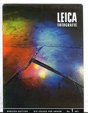 Leica Fotografie Magazine English Ed. No. 1 1971 EX 032317lej