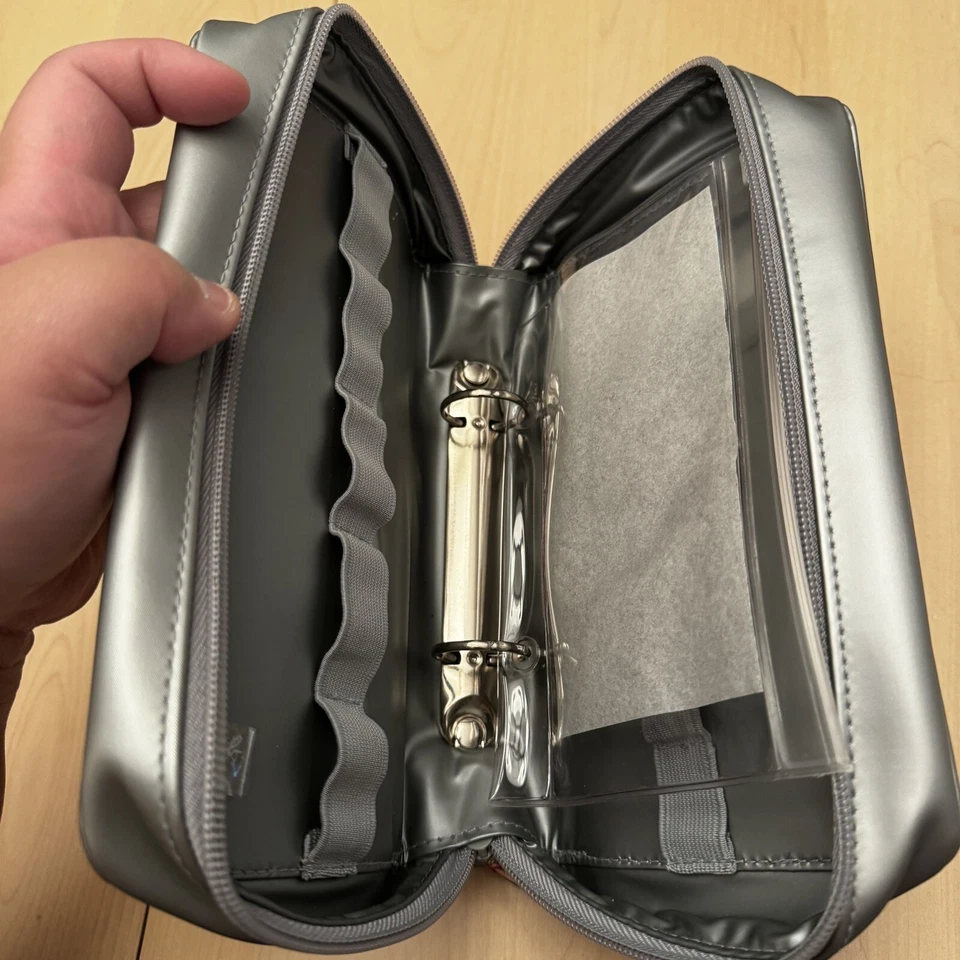 Agnes B. Bolsa organizadora de maquillaje anillos ciegos diario Foto 3 de 4