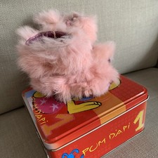 Pom D'api France Metallic Pink Leather Boots Size UK 1 / EUR 19