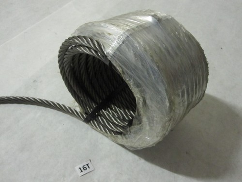 Campbell Rigging 3/8 50 foot 6-19 EIPS Wire Rope Sling w 5/8 Swivel Hook - Picture 4 of 8