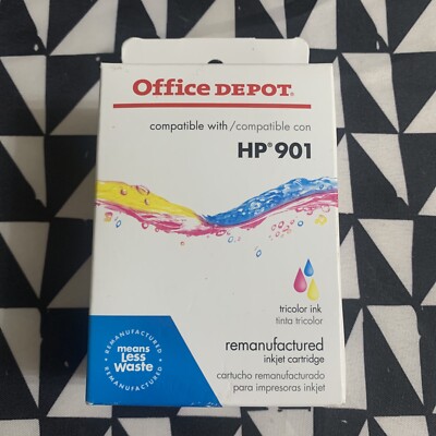 Office Max Compatible HP 901 Tri-Color Ink Cartridge -