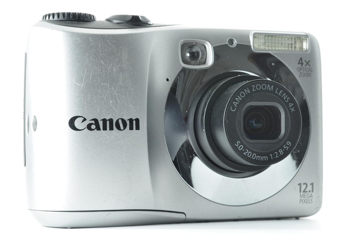 Canon PowerShot A1200 12.1MP Digital Camera - Silver for