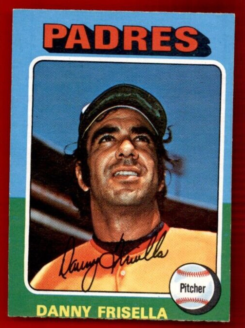 1975 O-Pee-Chee #343 Danny Frisella NMMT