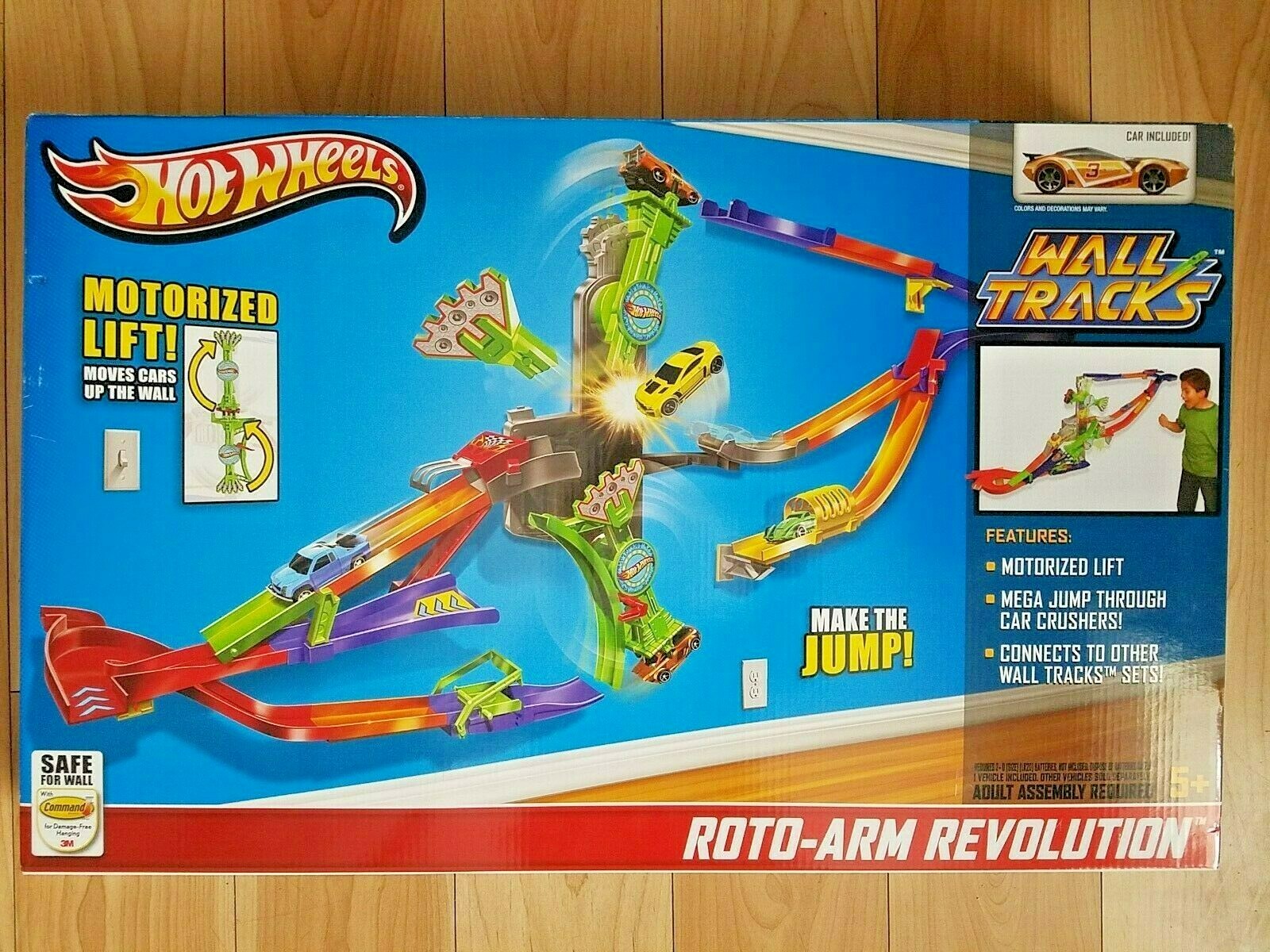 hot wheels roto arm revolution