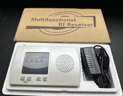 Extra Wireless Digital Multifunctional RF Driveway Alarm Receiver 