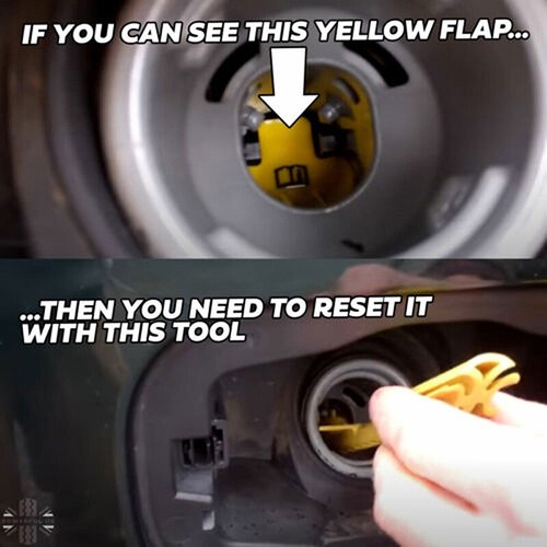 Diesel Misfuel Tool Wrong Fuel Filler Reset Fit Land Rover Range Rover Evoque - Picture 4 of 12
