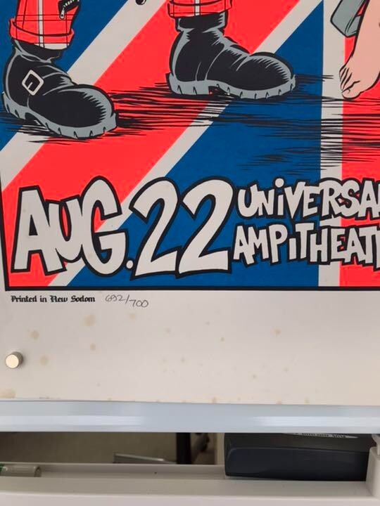SEX PISTOLS セックスピストルズ　シルクスクリーン ポスター COOP SEX PISTOLS Silkscreen Poster COOP ED 692/700 | eBay