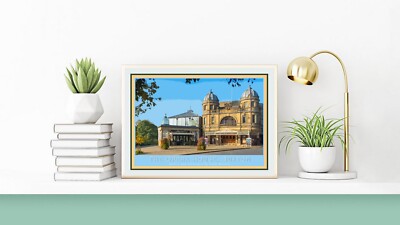 Buxton Opera House, Peak District, A3 Kunst Reise Poster Druck