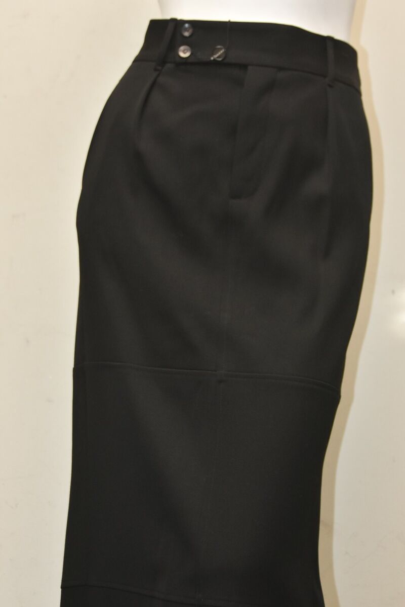 NEW Gucci Tom Ford Era High Waisted Maxi Long Black Skirt NEW Gucci Tom Ford Era High Waisted Maxi Long Black Skirt