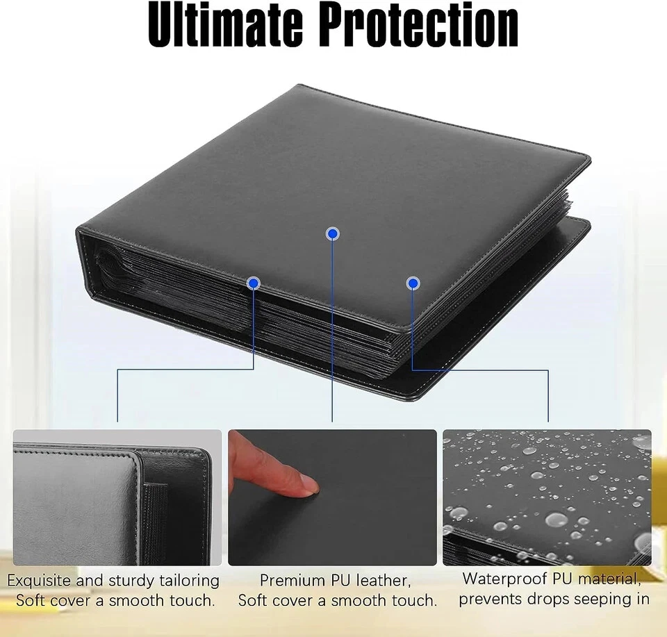 Álbum de fotos 192 bolsillos para cámara Fujifilm Instax Wide 300 Polaroid 600 tipo I Foto 4 de 4