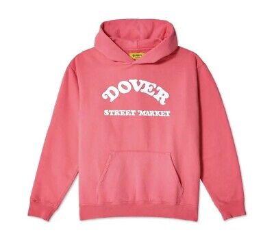 Verdy X Dover Street Market DSMLA Exclusive Pink Hoodie Size Verdy X Dover Street Market DSMLA Exclusive Pink Hoodie Size