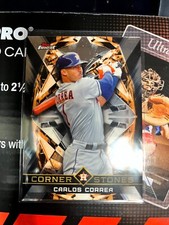 CARLOS CORREA 2018 Topps Finest #FC-CC Corner Stones V832 MLB CARDS