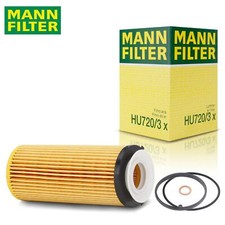 MANN FILTER HU720/3X ÖLFILTER FÜR BMW 3ER E90 E91-E93 5ER F10 F11 11427808443