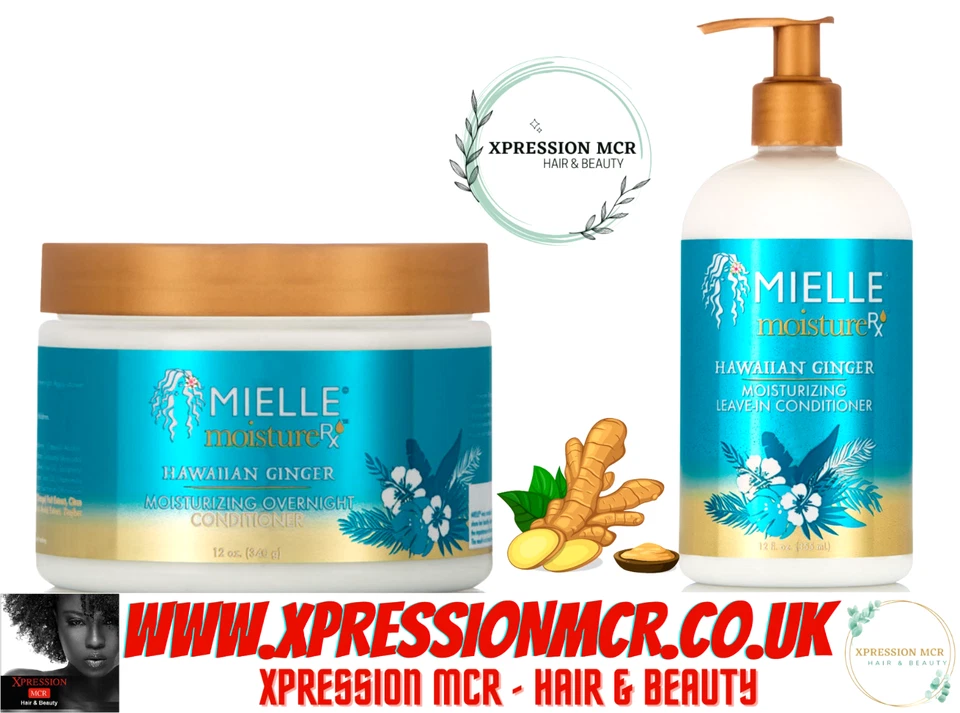 MIELLE Moisture Hawaiian Ginger Moisturizing Overnight Conditioner/Leave in Conditioner