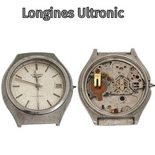 Orologio Longines Ultronic Quarzo 3055 740 incompleto per ricambi