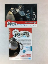 CHEAP PROMO CARD: ROBOTS THE MOVIE Inkworks 2005 P-3