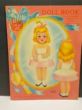 Vintage Original 1961 PATTI Unused Paper Doll Book Holographic Face Pre Cut NICE