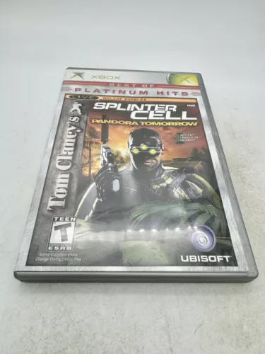 Tom Clancy's Splinter Cell: Pandora Tomorrow (Xbox) DISC MINT W/MANUAL + REG