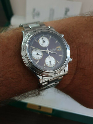 Paul Picot Telemeter Swiss Automatic Chronograph Valjoux 7750 As is with issues