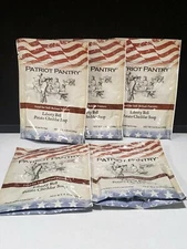 Lot Of 5- Patriot Pantry LIBERTY POTATO CHEDDAR SOUP - 4 Servings Each Packet