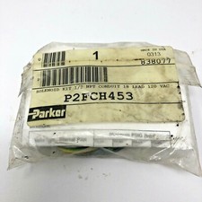 NEW Parker P2FCH453 Solenoid Kit 1/2" NPT Conduit 18 Lead 120Vac NSMP