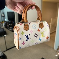 Louis Vuitton Takashi Murakami White Multicol...