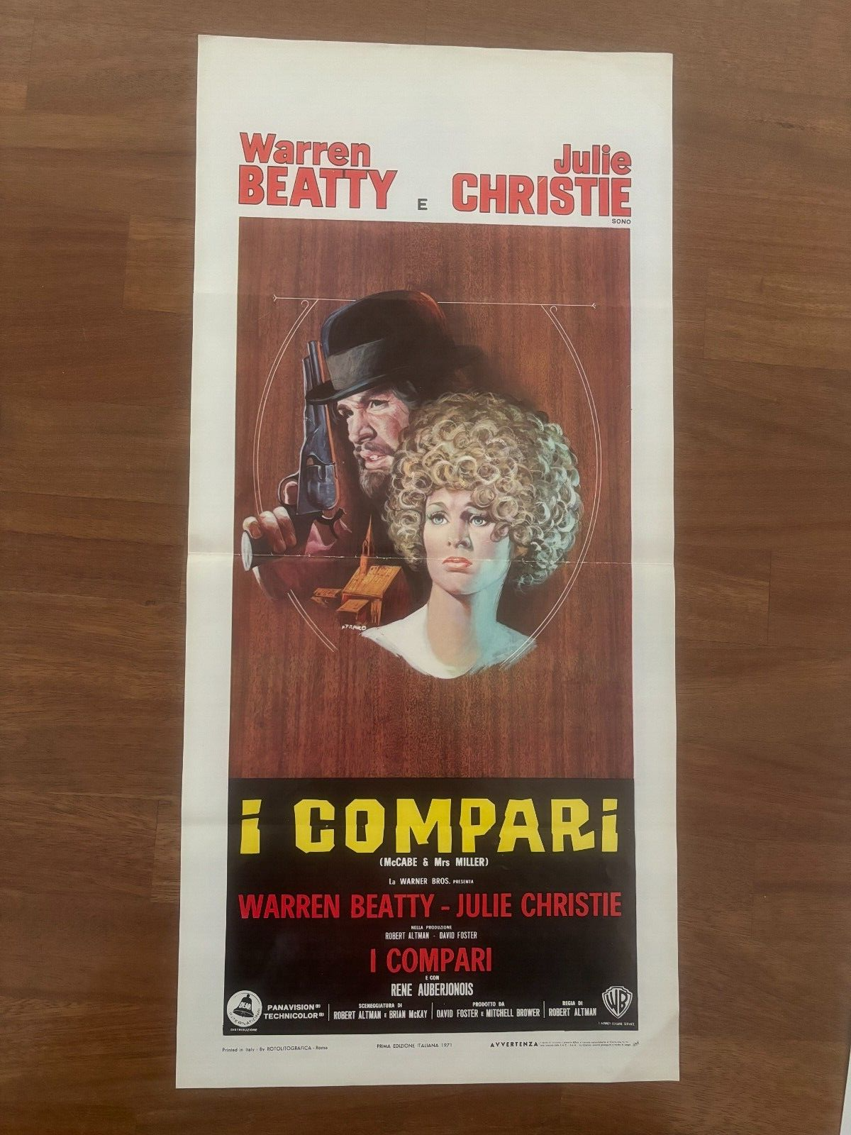 112S LOCANDINA,I COMPARI Warren Beatty Julie Christie Robert Altman eBay