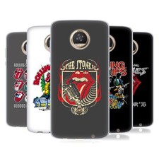 FUNDA OFICIAL DE GEL SUAVE THE ROLLING STONES KEY ART PARA TELÉFONOS MOTOROLA
