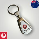 <!--F#f_0-->Keyring Jeep Classic Stainless Keychain Ring Car Chrome Premium OZ Stock<!--F/-->