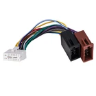 For Clarion 16Pin Car Audio Stereo Radio ISO Wire Harness SKCL16-21+ISO