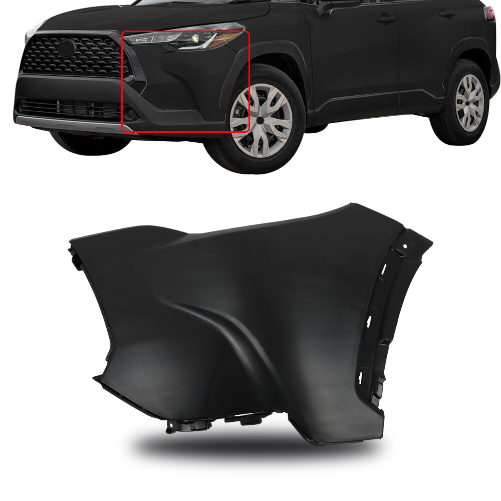Side Bumper Cover Front LH 521130A908 For 2022-2024 Corolla Cross
