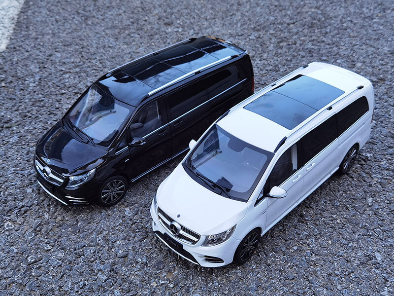Norev 1:18 Scale Benz V-Class L V260L MPV Diecast Model Car Norev 1:18 Scale Benz V-Class L V260L MPV Diecast Model Car