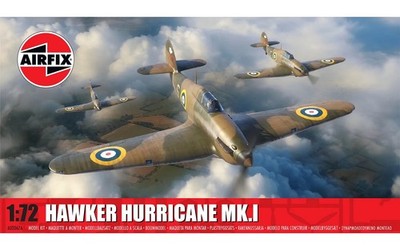 Airfix A02067A Hawker Hurricane Mk.I 1/72 Scale Plastic Model Kit