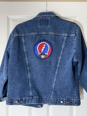 Vintage Wrangler Denim Jacket - Men's Large - Grateful Dead Patch