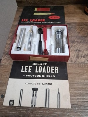 Vtg. Lee Loader .410 2.5'' No Load Chart