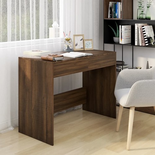 Escritorio Mesa de Trabajo Ordenador Oficina Estudio Madera de Ingeniería vidaXL - Imagen 10 de 107