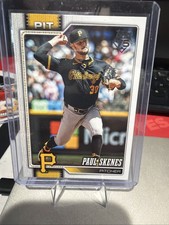 Paul Skenes 2026 Topps Series 1 (SP) Companion Card #100 Pittsburgh Pirates
