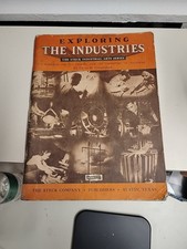 VINTAGE EXPLORING THE INDUSTRIES MAGAZINE - A WORKTEXT FOR GENERAL SHOP 1953