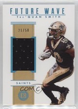 2019 Panini Encased Future Wave Materials Sapphire 21/50 Tre'Quan Smith 17xk