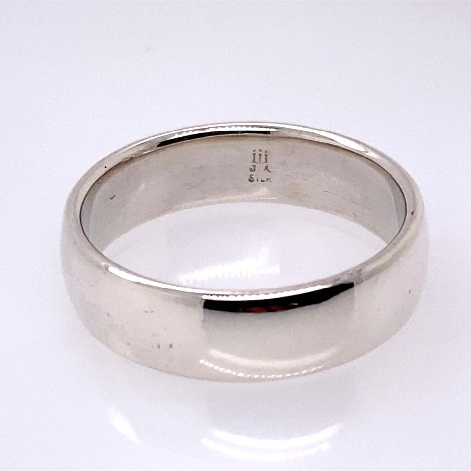 Anel de aliança de casamento de prata esterlina James Avery (DG7158435) - Imagem 2 de 4