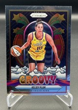 2025 Prizm WNBA - Kelsey Plum Groovy #5 - Los Angeles Sparks
