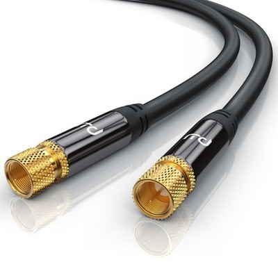 Primewire Premium HDTV-Satellitenkabel / SAT-Kabel  DVB-C/-S/-T/-T2 75 Ohm 5,0m
